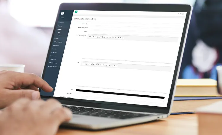 panel administracyjny musi umożliwiać wprowadzanie aktualności