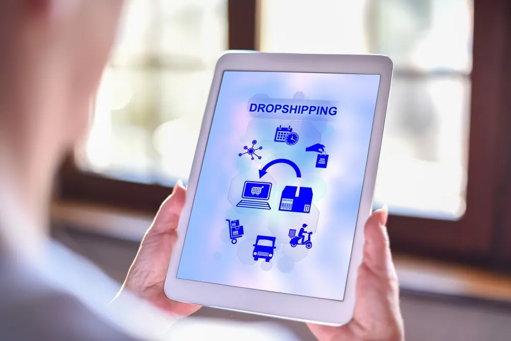schemat modelu dropshipping