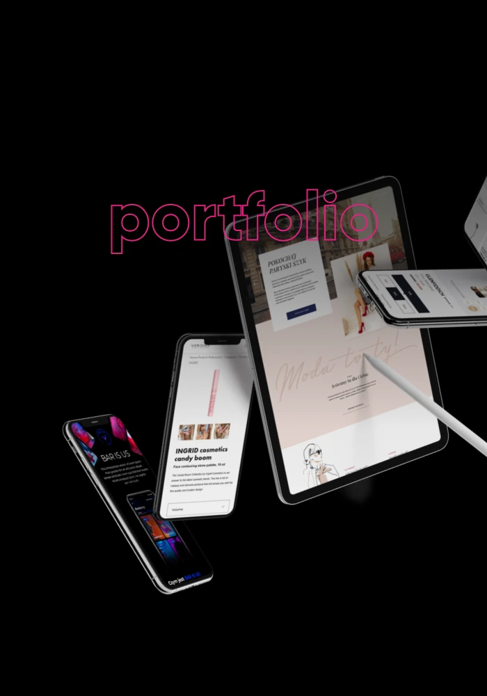 Realizacje Alterpage na ekranach tabletu i smartfonów