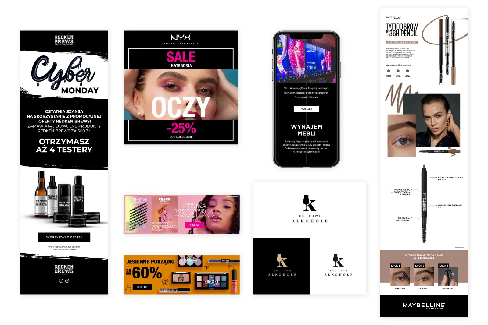 projekt graficzny mailingu